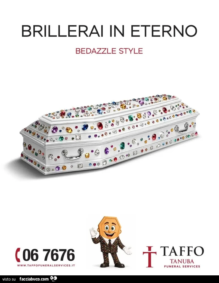 Brillerai in eterno bedazzle style