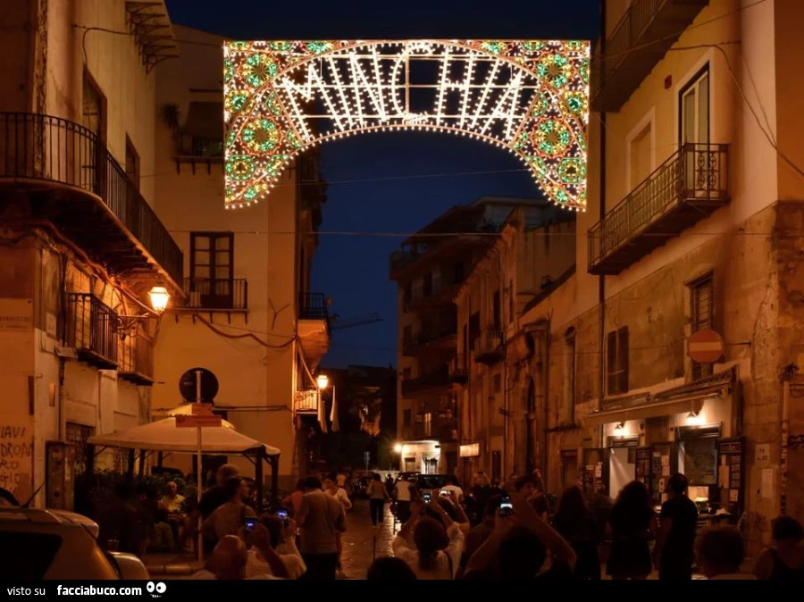 Luminaria Minchia