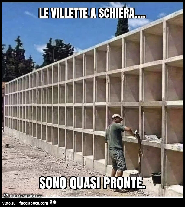 Le villette a schiera&hellip; . Sono quasi pronte