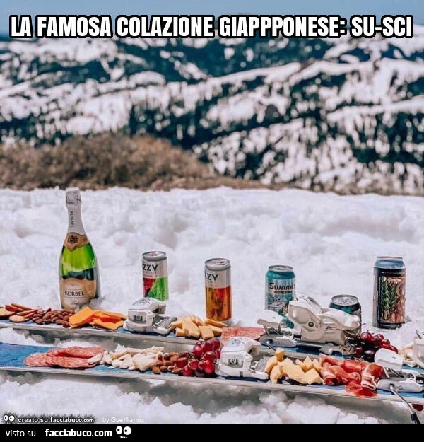 La famosa colazione giappponese: su-sci