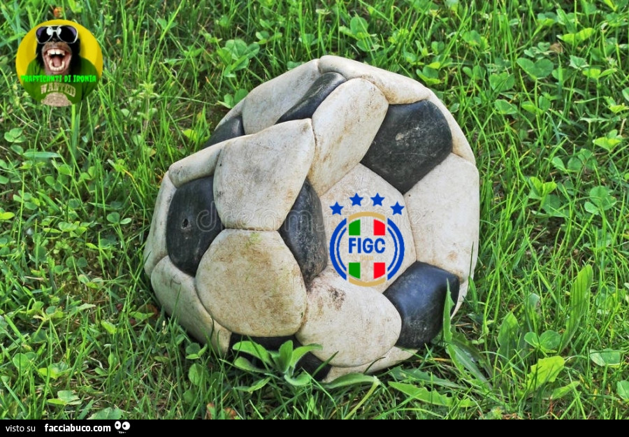 Pallone sgonfiato figc