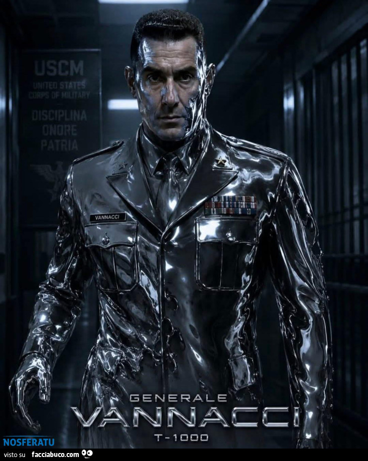 Generale Vannacci T-1000