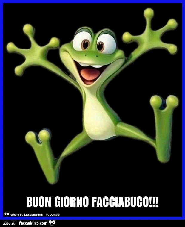 Buon giorno facciabuco