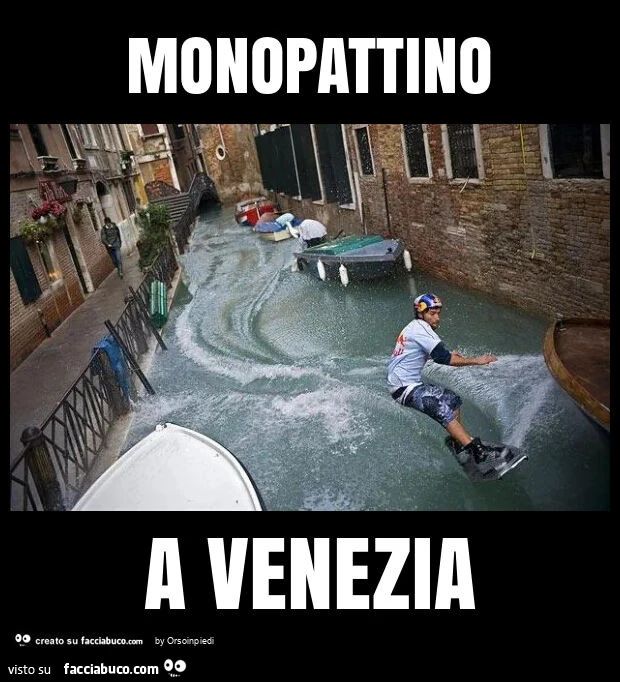 Monopattino a venezia