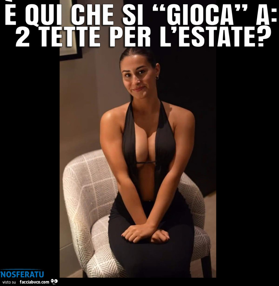 Due tette per l'estate