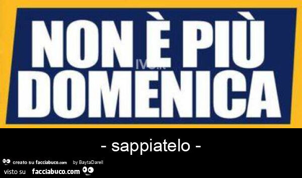 Sappiatelo