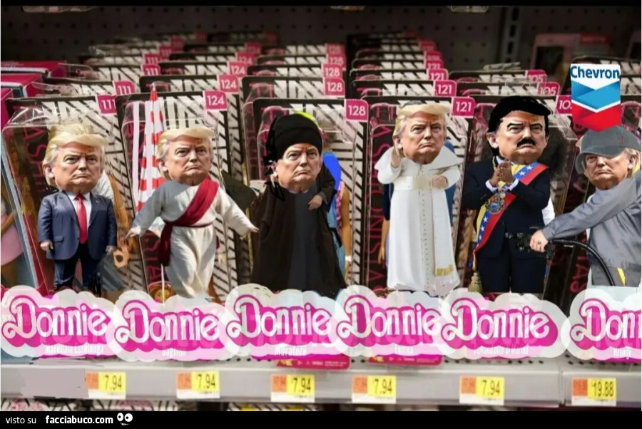 Trump versione barbie