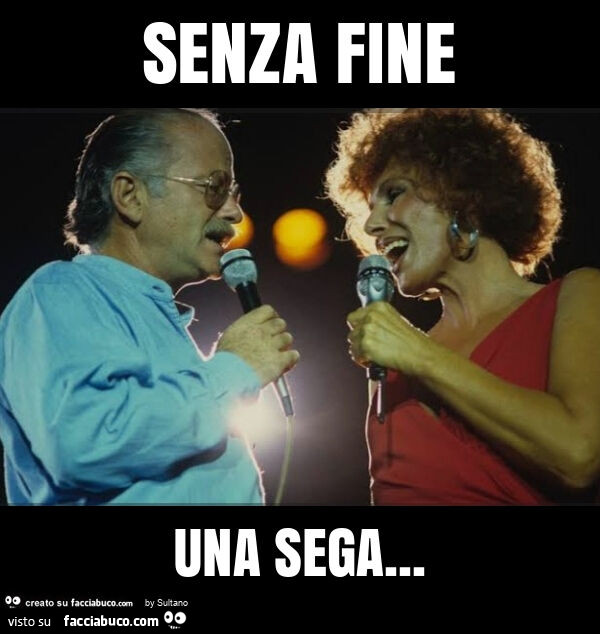 Senza fine una sega