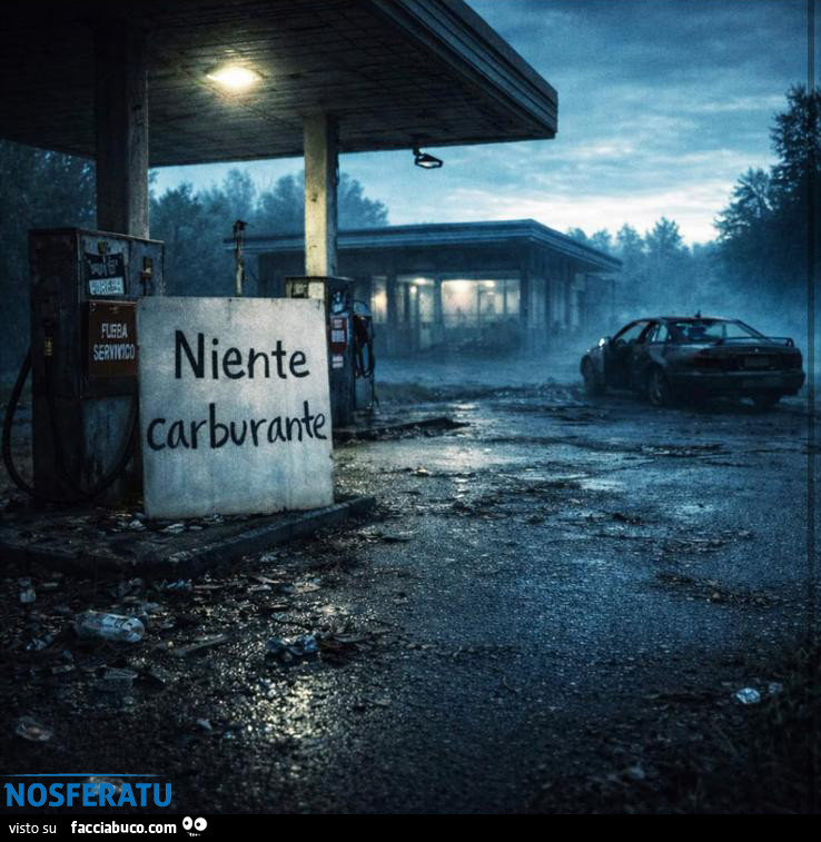 Crisi energetica, niente carburante