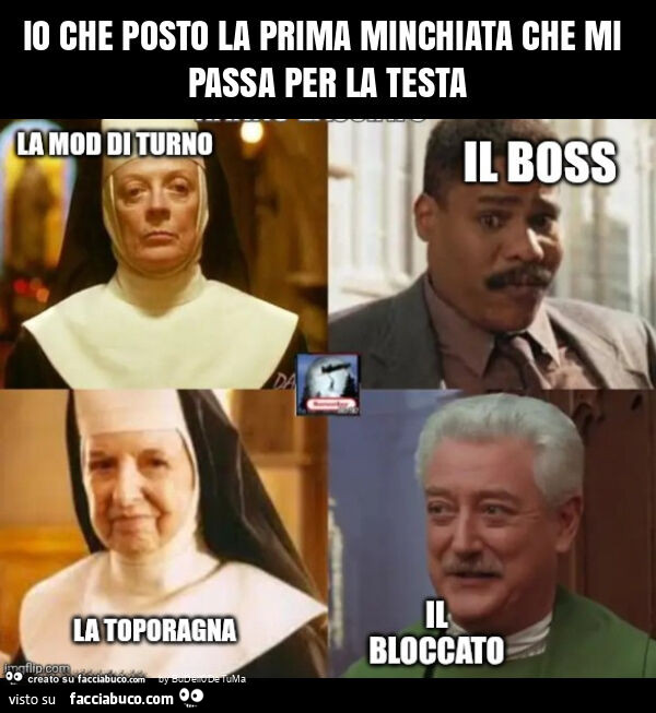 Io che posto la prima minchiata che mi passa per la testa