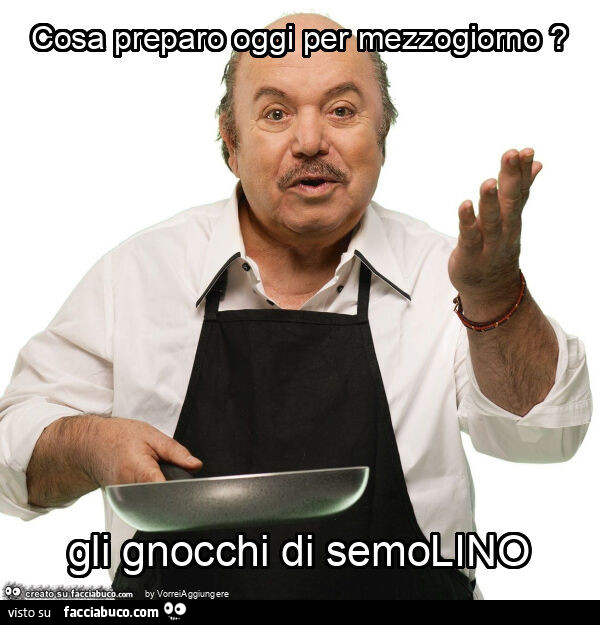 Cosa preparo oggi per mezzogiorno? Gli gnocchi di semolino