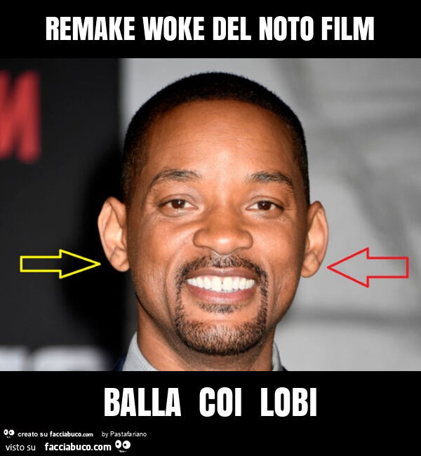 Remake woke del noto film balla coi lobi