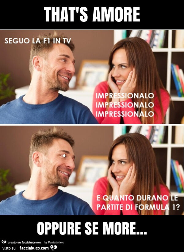 That's amore oppure se more