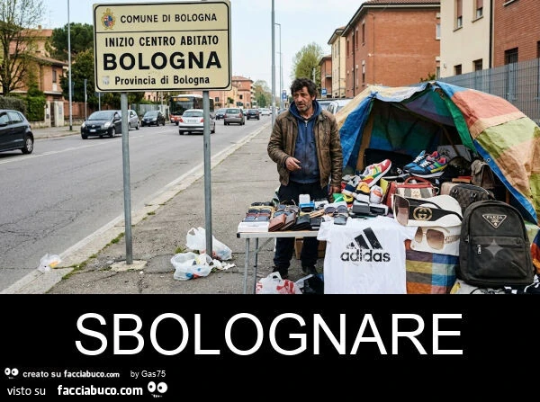 Sbolognare