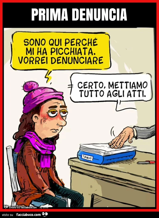 Prima denuncia