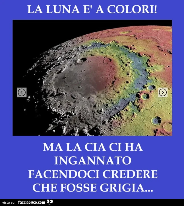 CIA, complotto, Luna