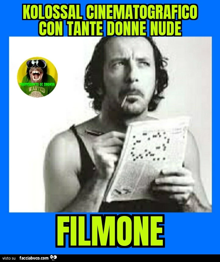 Kolossal cinematografico con tante donne nude