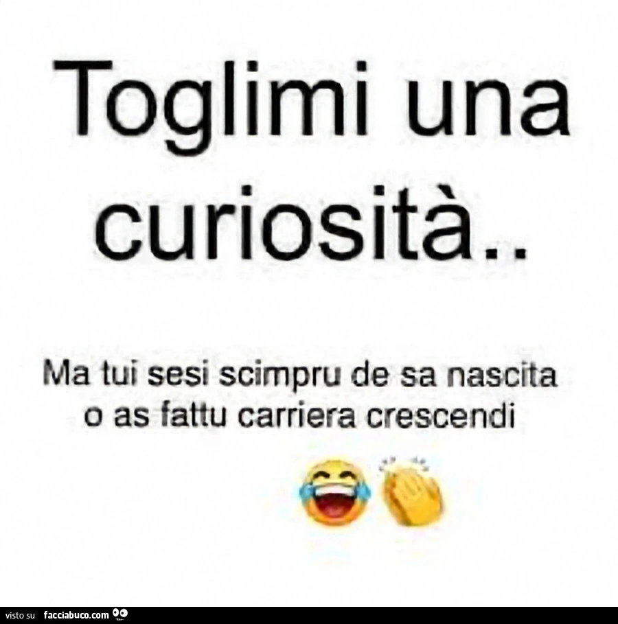 Curiosità