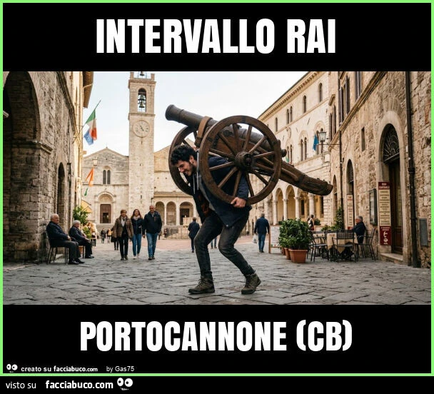 Intervallo rai portocannone (cb)