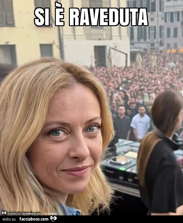 Si è raveduta
