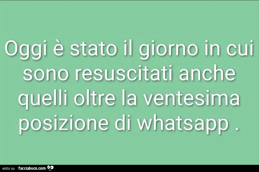 Resuscitati