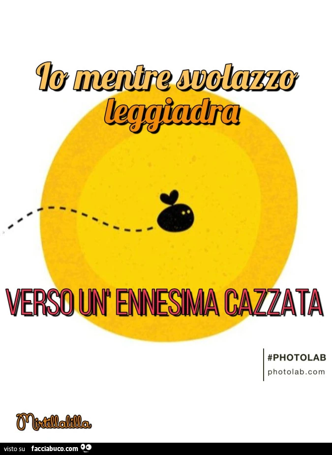Un'ennesima cazzata