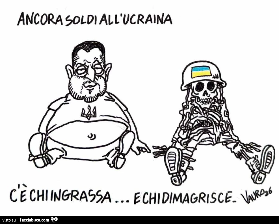 Ancora soldi all'Ucraina. C'รจ chi ingrassa e chi dimagrisce