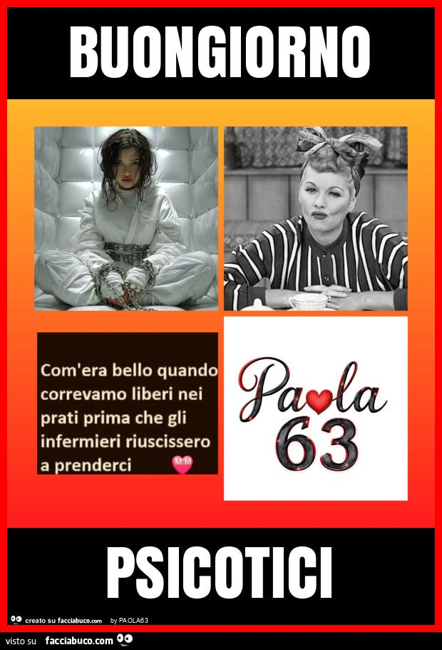 Buongiorno psicotici