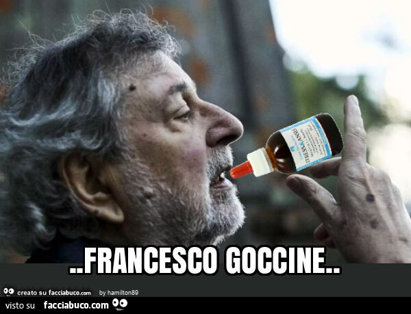 Francesco goccine