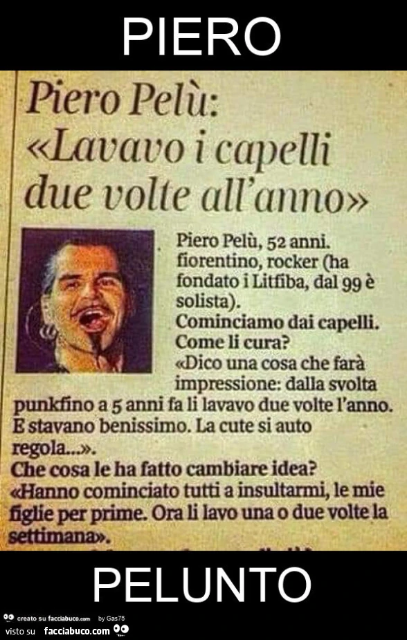 Piero pelunto