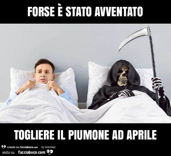 Forse è stato avventato togliere il piumone ad aprile
