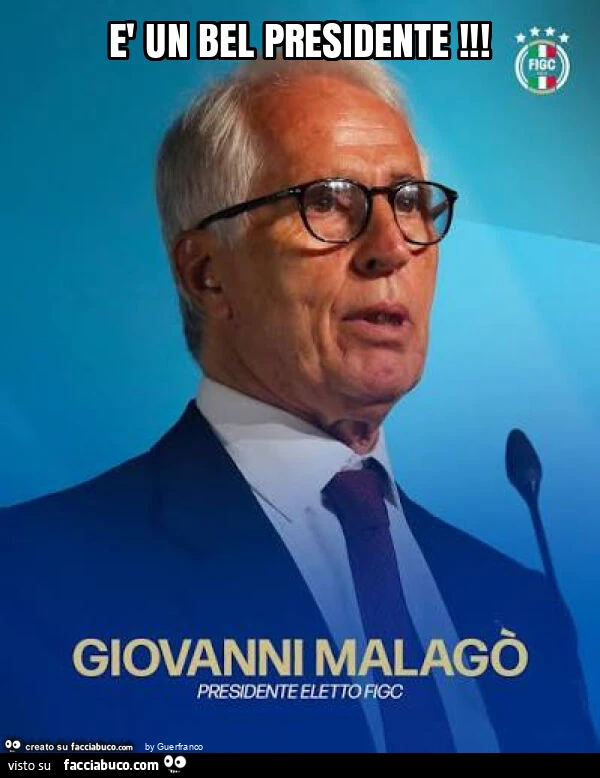 È un bel presidente