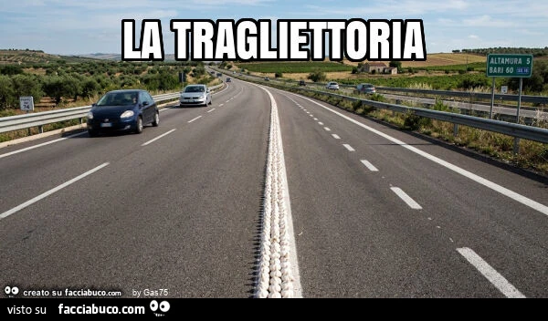 La tragliettoria