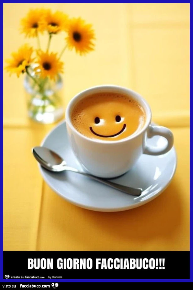 Buon giorno facciabuco