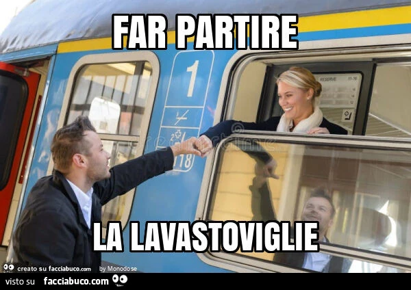 Far partire la lavastoviglie