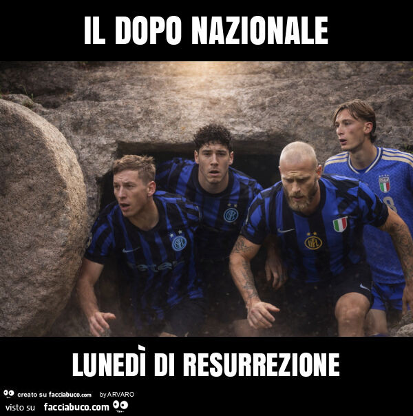 Il dopo nazionale lunedì di resurrezione