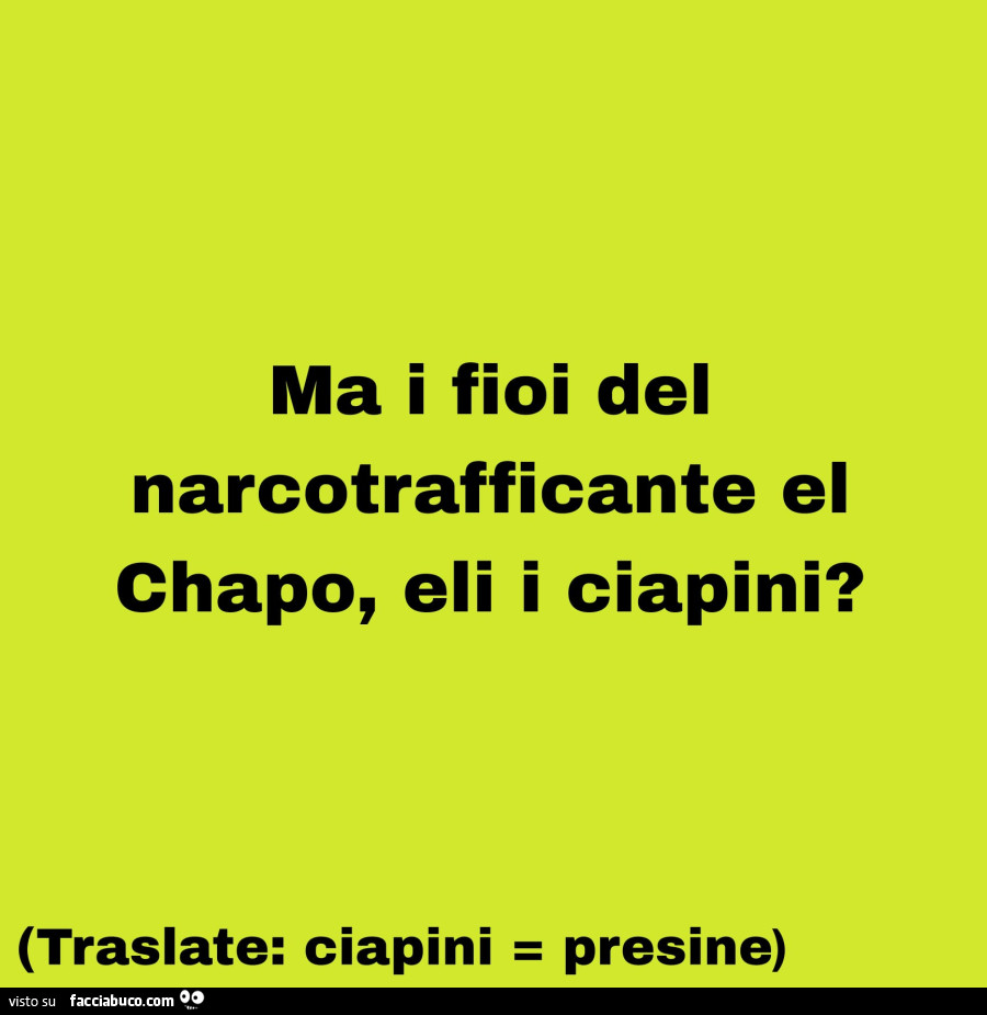 El chapo