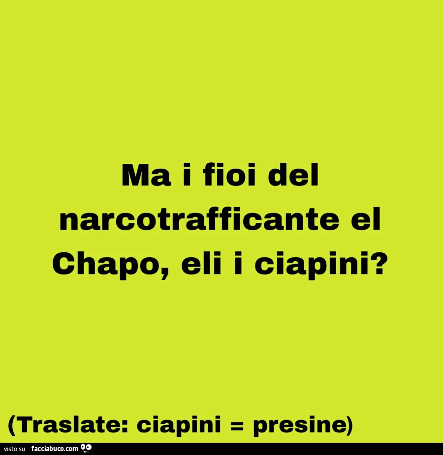 El chapo