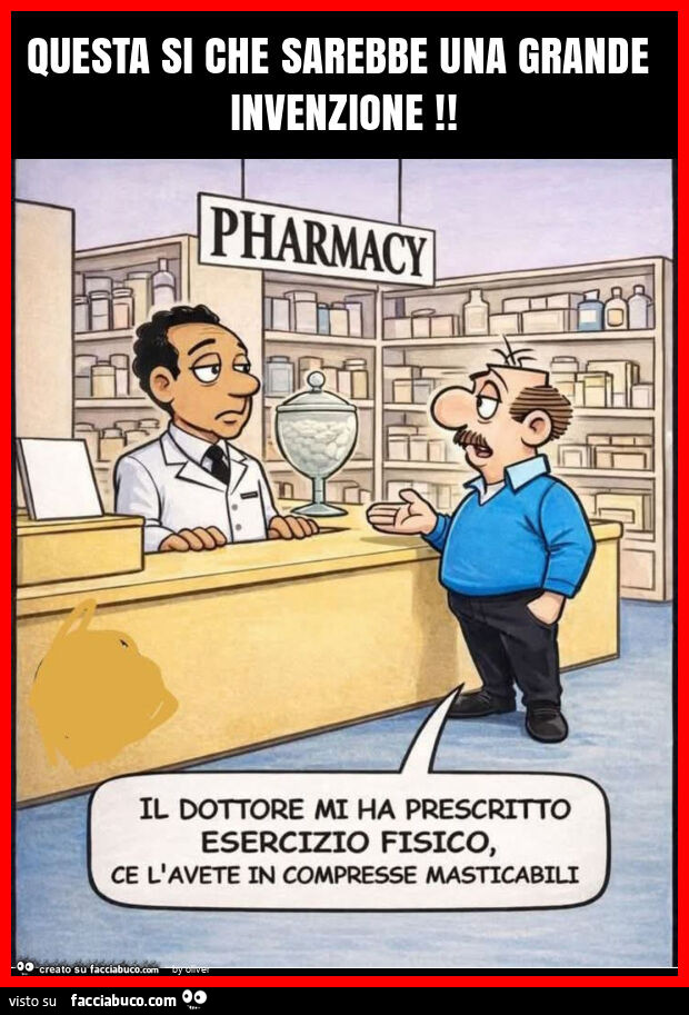 Questa si che sarebbe una grande invenzione