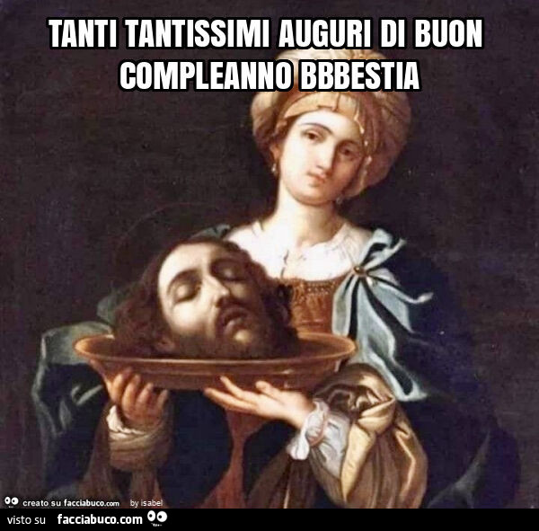 Tanti tantissimi auguri di buon compleanno bbbestia