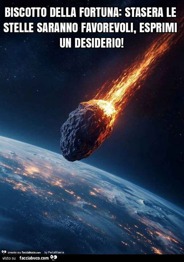 Biscotto della fortuna: stasera le stelle saranno favorevoli, esprimi un desiderio