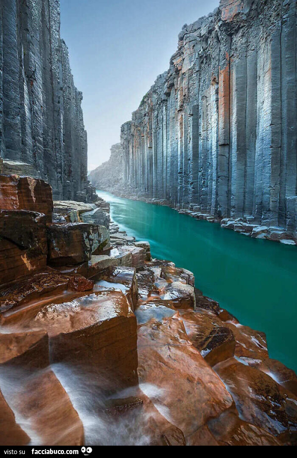 Canyon di Stu Lagil, Islanda. International Landscape Photographer of the Year