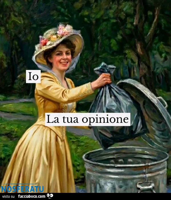 La tua opinione