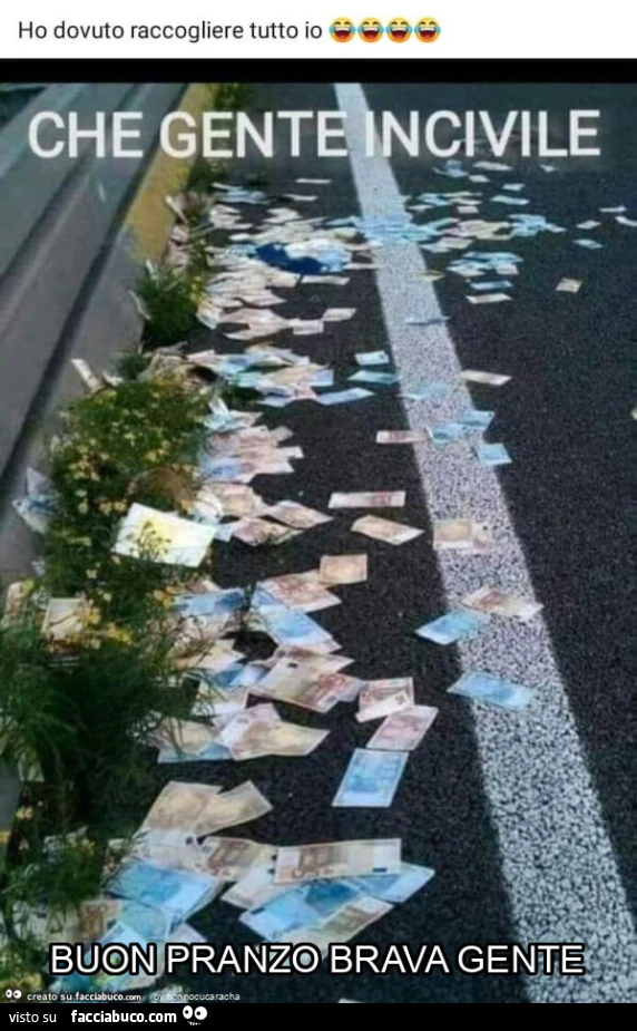 Buon pranzo brava gente