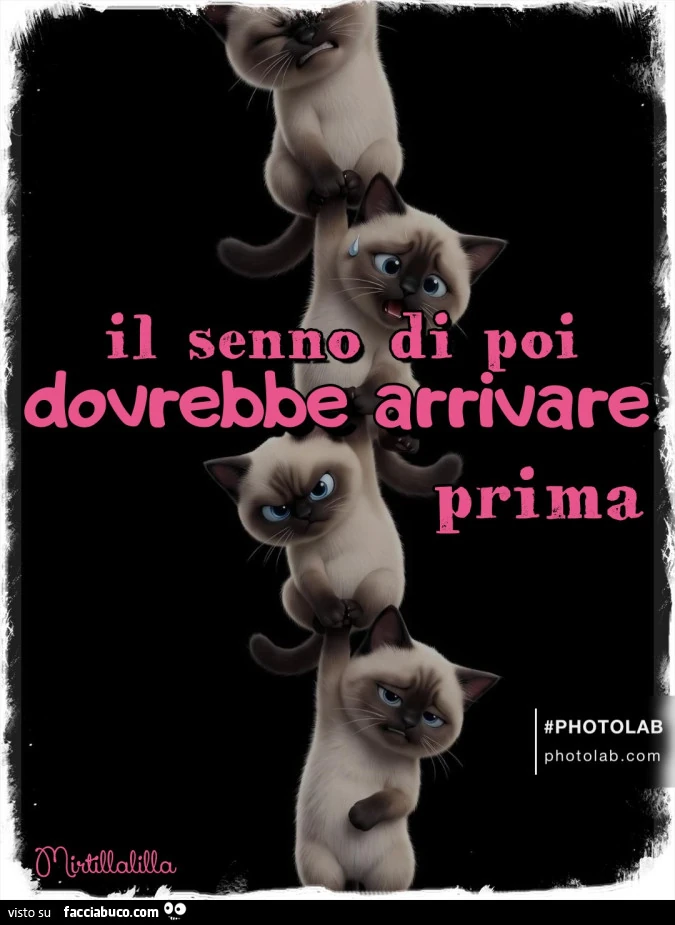 Il senno di poi