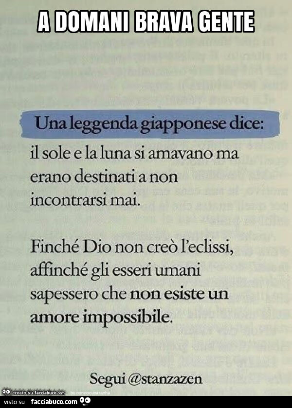 A domani brava gente