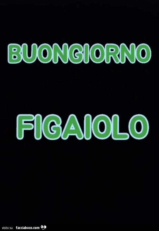 Buongiorno