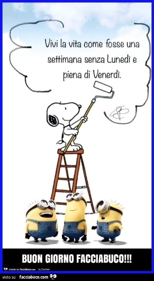 Buon giorno facciabuco