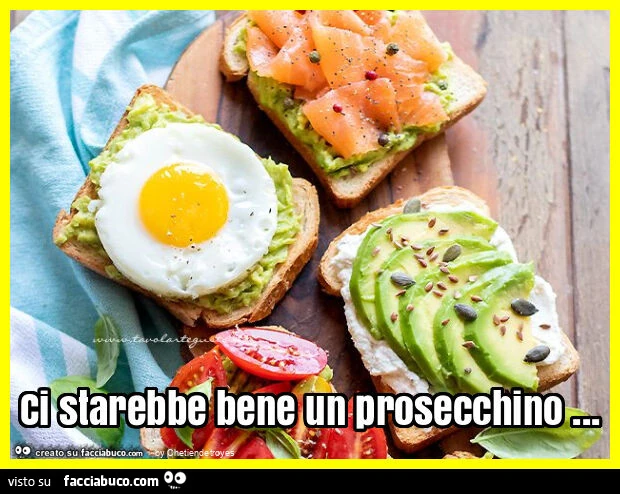 Ci starebbe bene un prosecchino