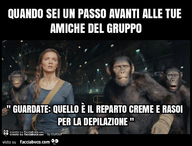 Quando sei un passo avanti alle tue amiche del gruppo